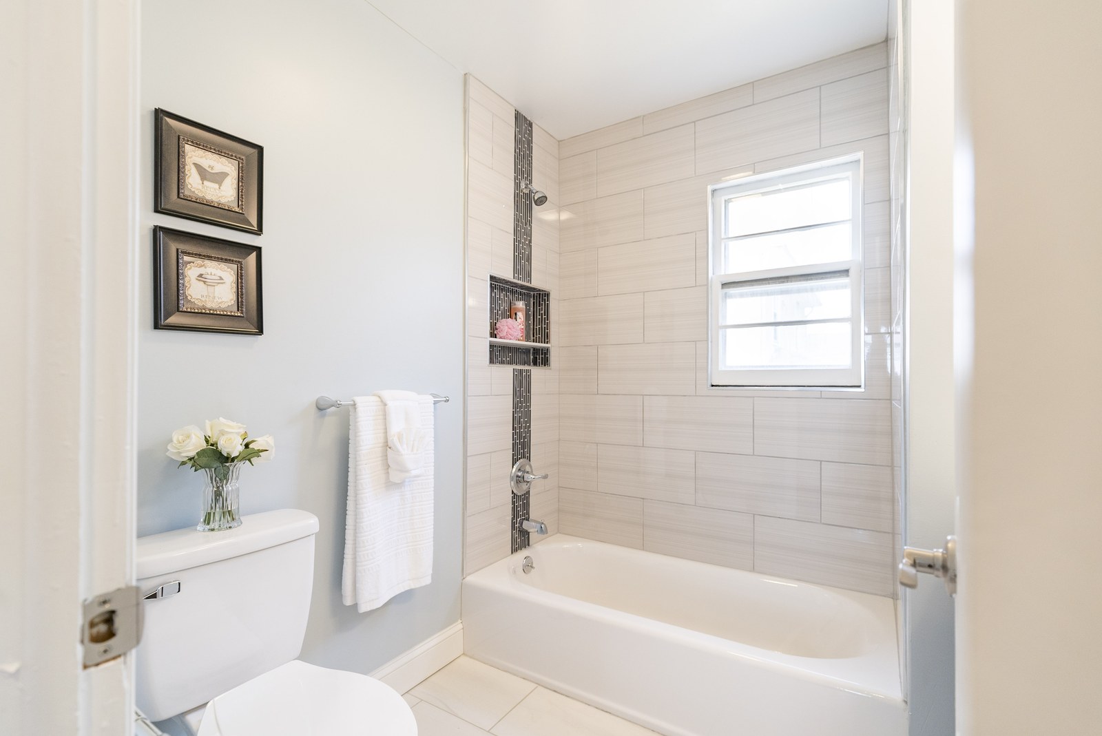 Modern bathroom remodel
