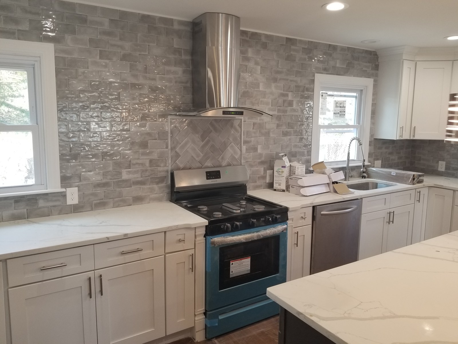 Kitchen remodel in progress